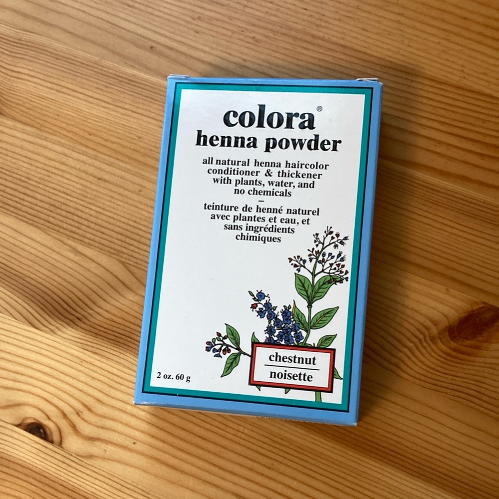 Henna Powder Hair Color - Chestnut - New